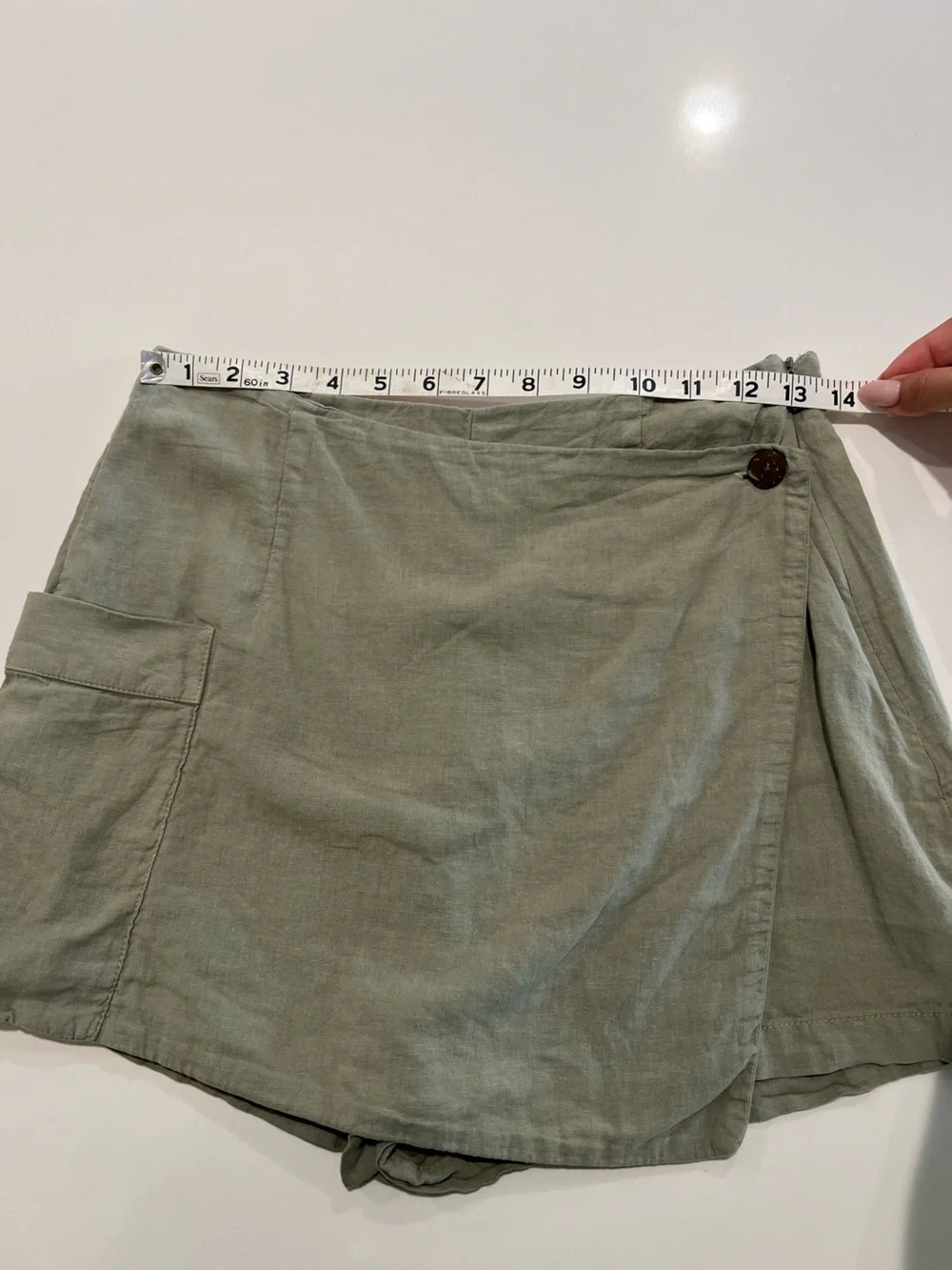 Zara sage green